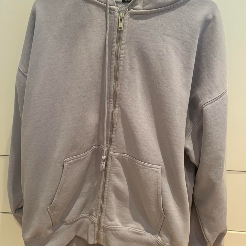 brandy melville/john galt zip up hoodie